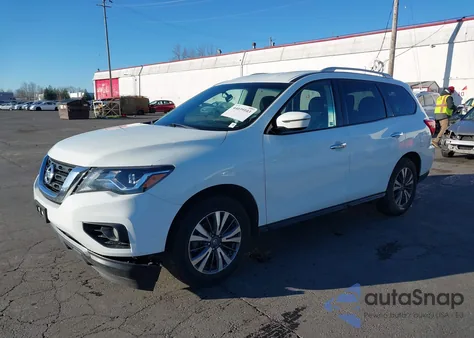 2017 Nissan Pathfinder Sv z USA, uszkodzony, nr VIN 5N1DR2MM9HC658339